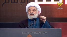 الشيخ نعيم قاسم نائب الأمين العام لحزب الله اللبناني
