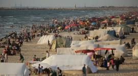 شاطئ بحر مدينة غزة (8).JPG
