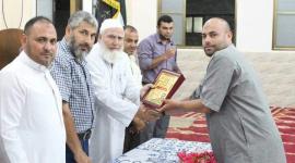 تكريم عائلة شهيد من دير البلح