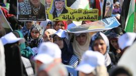 مهرجان احياء ذكرى استشهاد ياسر عرفات في ساحة الكتيبة غرب مدينة غزة