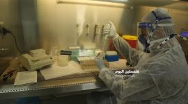 فحص كورونا بغزة  (4).JPG
