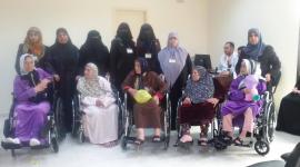 زيارة لدار المسنين بغزة