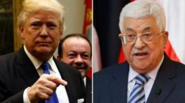 الرئيس عباس ونظيره ترامب