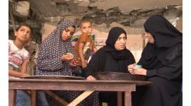 عائلة الشهيد عصام اسكافي تعمل الكعك