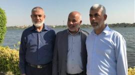 قيادات حماس خلال زيارتهم لمصر