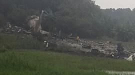 تحطم طائرة