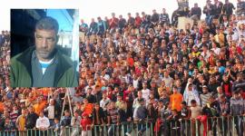 جمال بربخ  أحد مشجعي نادي اتحاد خانيونس