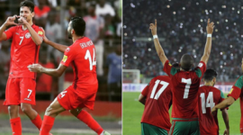 منتخبا تونس و المغرب