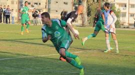 احتفال اللاعب معتز النحال بهدف التعادل