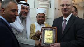 الحمد الله يفتتح مسجد الكوثر