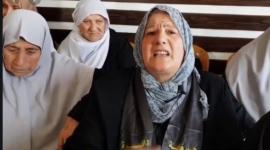 والدة الشهيد بهاء ابو العطا.JPG