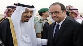 هولاند والملك سلمان