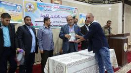 الجهاد تكرم أسرى محررين في خانيونس