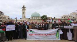 مؤتمر صحفي لرابطة علماء فلسطين