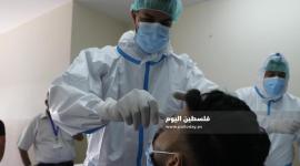 انتشار عناصر السلطة بعد اغلاق الضفة بسبب تفشي كورونا وعودة العالقين من الخارج (18)