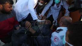 صورة أرشيفية من مسيرة العودة شرق خانيونس