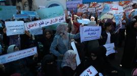  الاونروا رفضاً لقرارات التقليصات