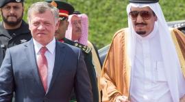 الملك عبدالله الثاني والملك سلمان
