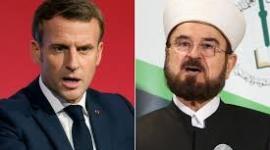 ماكرون والقره داغي