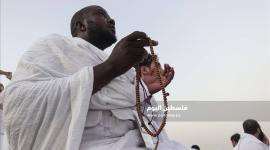 حجاج بيت الله الحرام لصعيد عرفات فجر اليوم ‫(38535685)‬ ‫‬ ‫‬