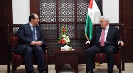 الرئيس عباس ومدير المخابرات المصرية عباس كامل
