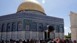 صلاة الجمعة الأولى من رمضان في المسجد الاقصى