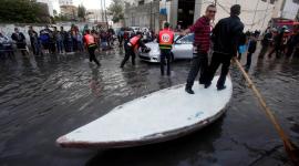 الدفاع المدني خلال عمله
