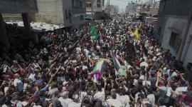 جنازة الشهيدة النجار