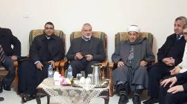هنية يزور كنيسة دير اللاتين في غزة