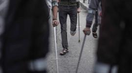 وقفة لمصابى مسيرات العودة ‫(1)‬