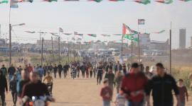  مسيرات العودة مخيم ملكة شرق مدينة غزة ‫(1)‬ ‫‬.JPG