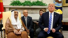 ترامب و امير الكويت