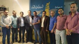 العلاقات الإعلامية لـ"لجهاد: تزور عددًا من القنوات الإعلامية العاملة في غزة