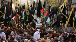 صورة من الانطلاقة الجهادية الـ32 لحركة الجهاد الاسلامي