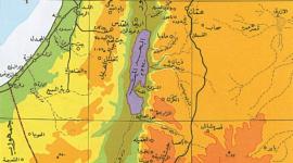 خريطة فلسطين