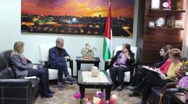 وزيرة الصحة و مطير منظمة الصحة العالمية