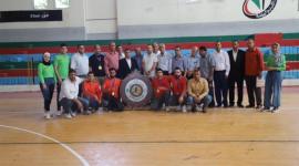 الاتحاد الفلسطيني يُكرم دير البلح بطل كرة اليد للموسم 2020-2021