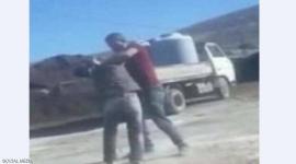 صورة من الفيديو المتداول عبر مواقع التواصل