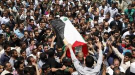جنازة أحد جثامين الشهداء الذين قضوا برصاص الاحتلال في الضفة