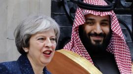 تيريزا ماي ومحمد بن سلمان