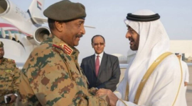 محمد بن زايد وعبد الفتاح البرهان
