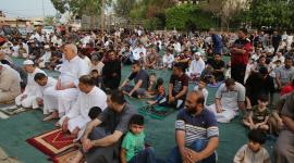  صلاة عيد الفطر السعيد في قطاع غزة ‫(1)‬.JPG