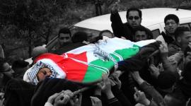 صورة من وداع الشهيد باسل الأعرج