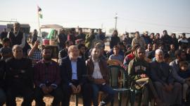 مشاركة الجماهير في مسيرات العودة