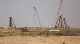 حفارات جيش الاحتلال شرق قطاع غزة