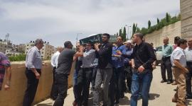 صورة من جنازة الراحل سميح حمودة