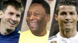 Lionel Messi-Cristiano Ronaldo-Pele