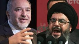 ليبرمان يزعم صواريخ الجولان الأخيرة بأوامر من نصر الله