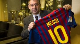 رئيس برشلونة وقميص ميسي