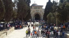 صلاة الجمعة في المسجد الأقصى